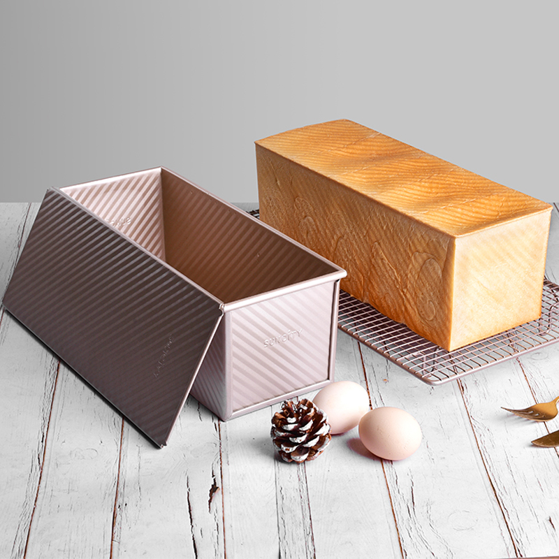 Kitchen Appliances Shelves - Kitchen Toast Mold with Lid Baking