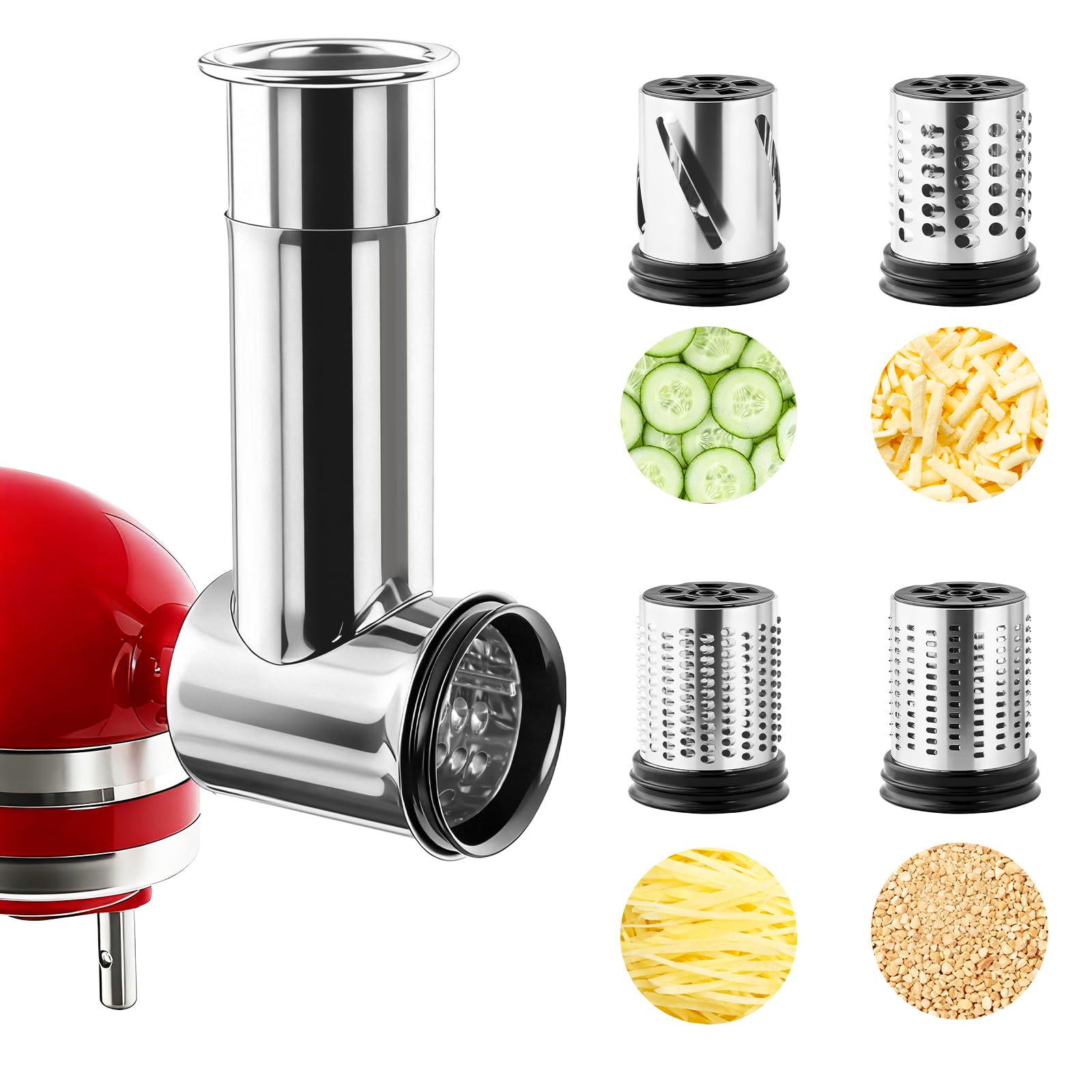 Kitchen Appliances Kitchenaid - Stainless Steel Slicer Shredder Cheese Grater