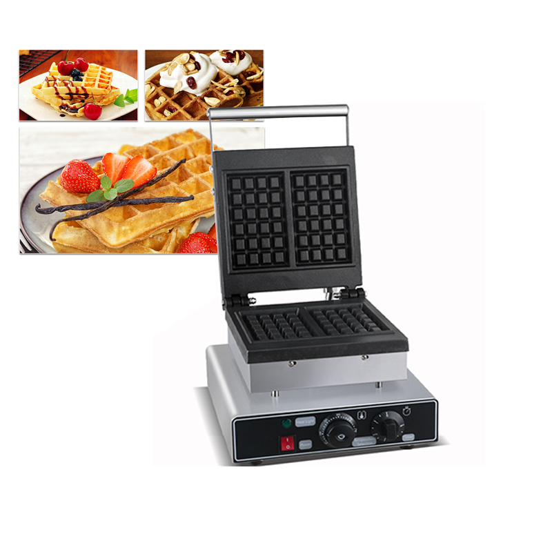 Waffle Iron Belgian - Non-Stick Waffle Maker Square Waffle Machine