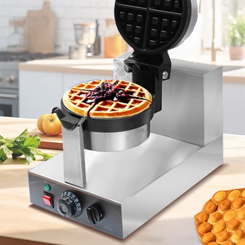 Waffle Iron Belgian - HF-8 Double Rotating Belgian Waffle Maker,