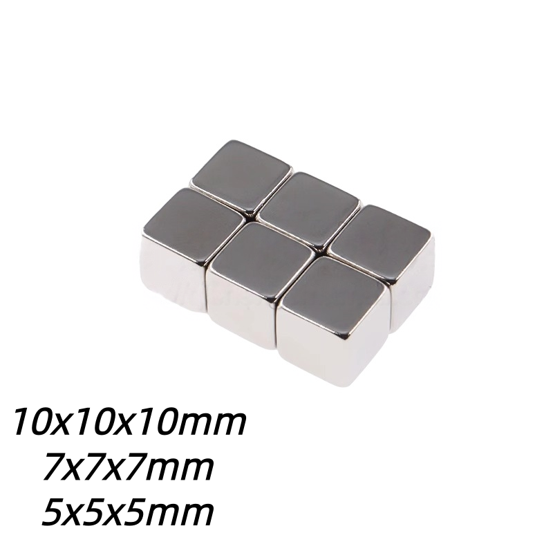 Kitchen Appliances Refrigerators - Square Magnet 5x5x5/7x7x7/10x10x10MM Cube-shaped Magnet DIY