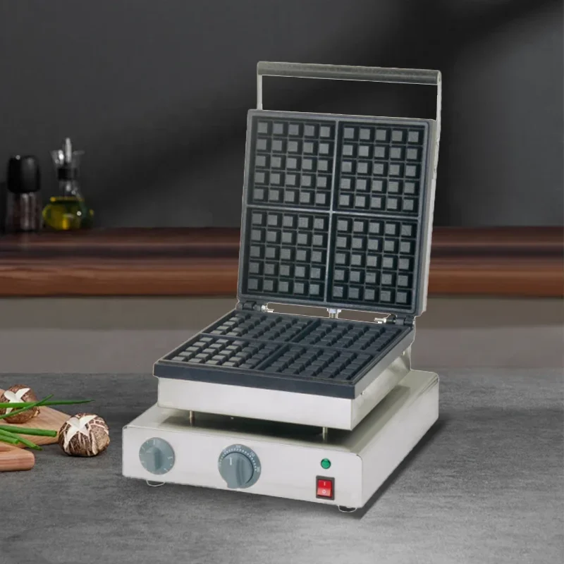 Chef Prosentials 4-Plate Comme - Waffle Iron Belgian recension och pris