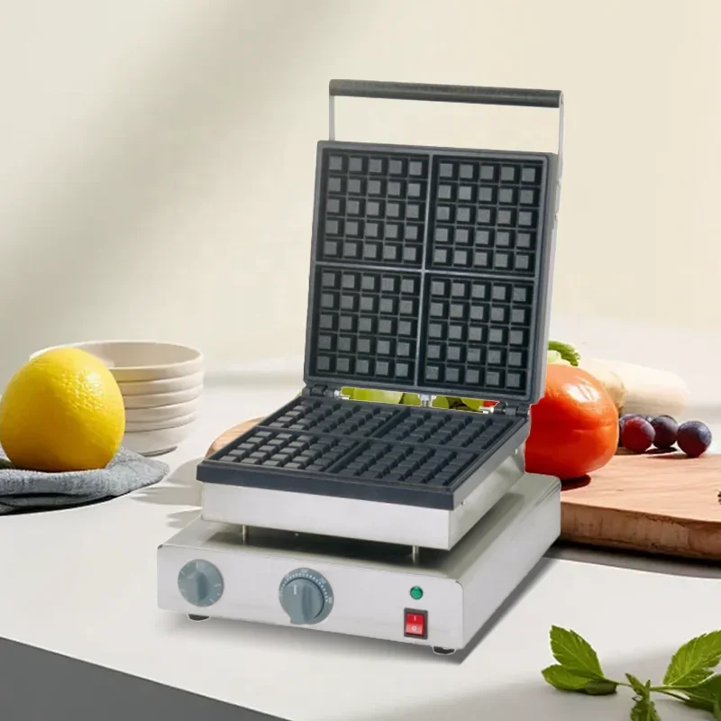 Chef Prosentials 4-Plate Comme - Waffle Iron Belgian recension och pris