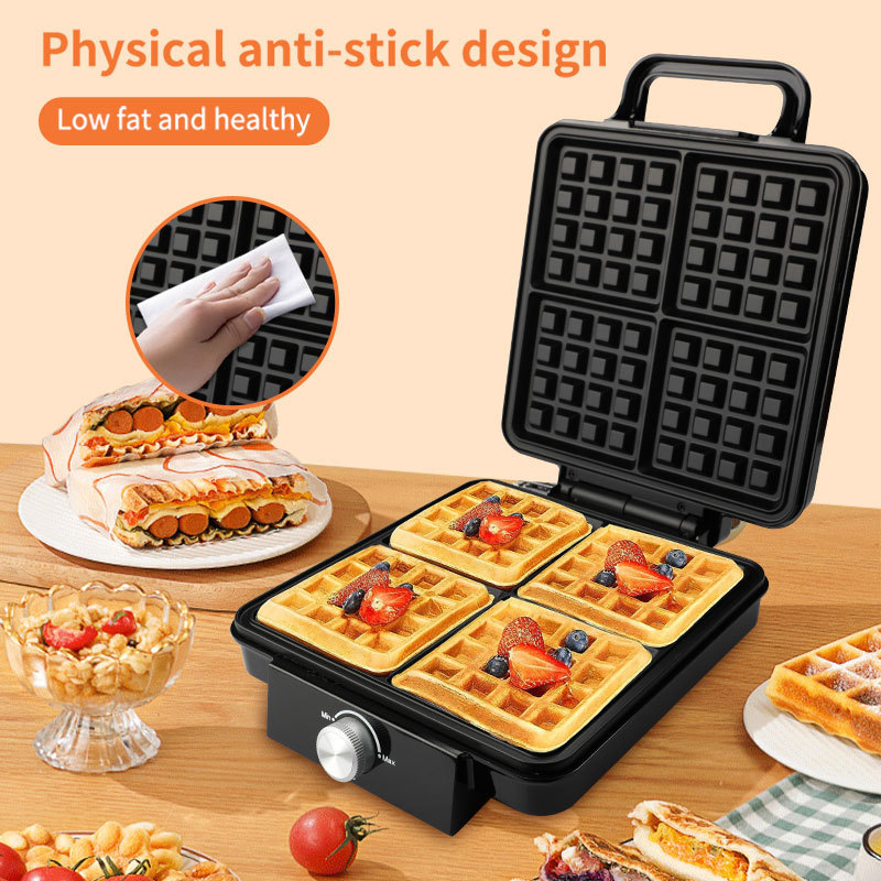 Reemix 4-Slice Belgian Mini Wa - Waffle Iron Belgian recension och pris