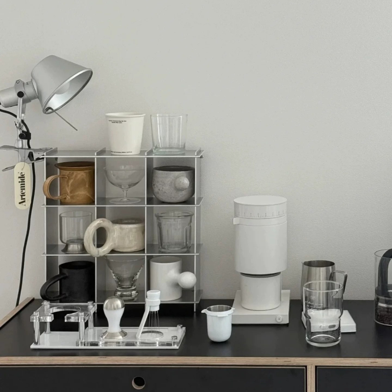Minimalist Aluminum Alloy Coun - Kitchen Appliances Shelves recension och pris