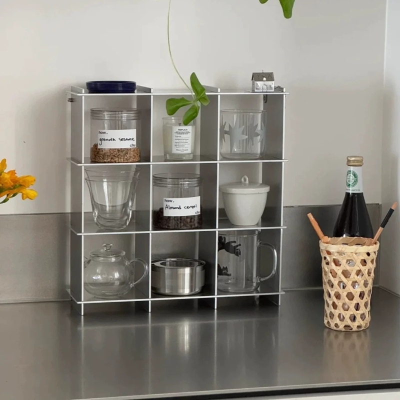 Minimalist Aluminum Alloy Coun - Kitchen Appliances Shelves recension och pris