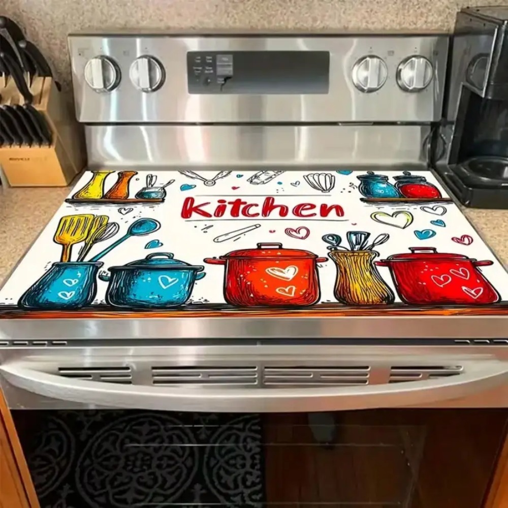 1pc Kitchen Stove Cover Protec - Kitchen Appliances Electric Stove recension och pris