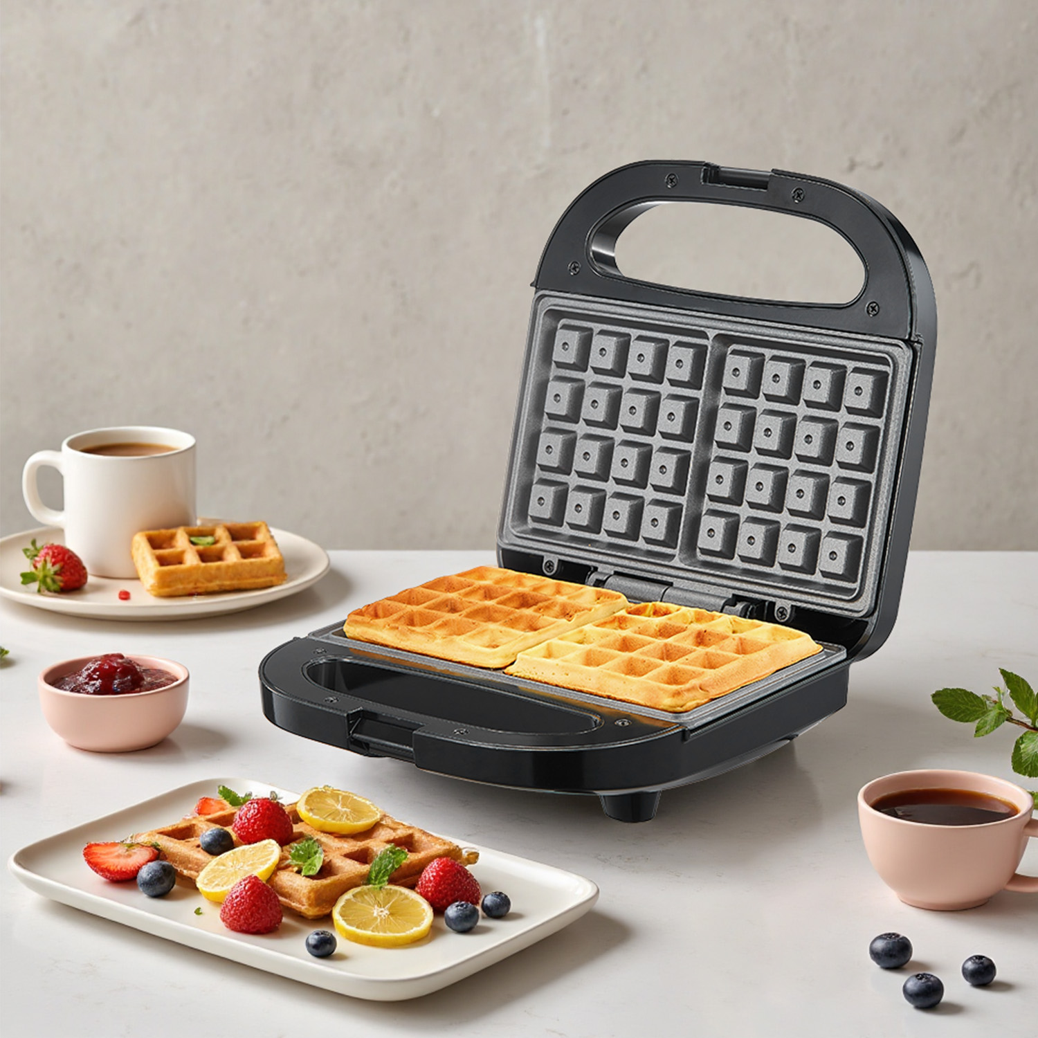 2-Slice Belgian Waffle Maker,  - Waffle Iron Belgian recension och pris
