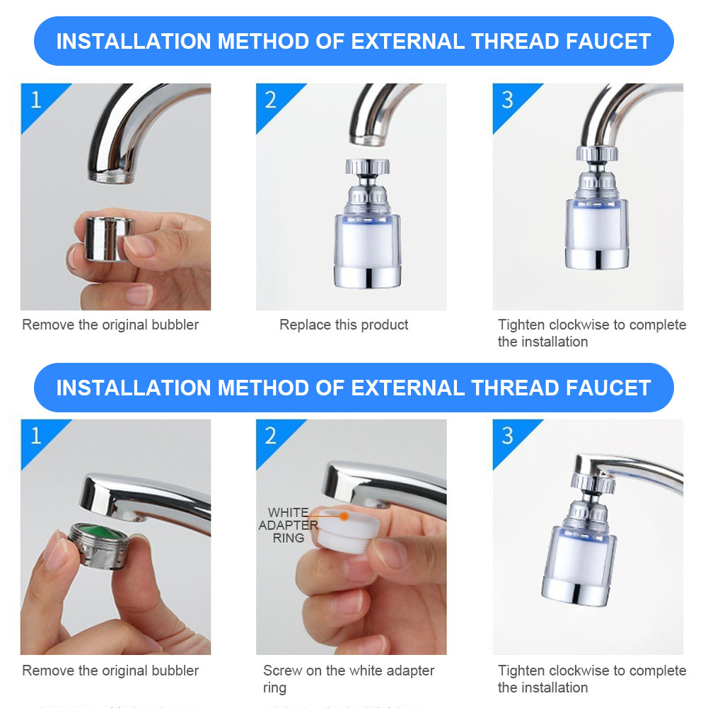 Faucet Filter Elements Water P - Kitchen Appliances Unit recension och pris