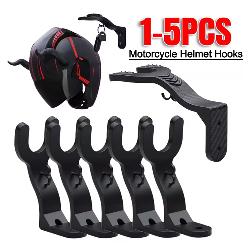1-5pcs Motorcycle Helmet Hook  - Kitchen Appliances Shelves recension och pris