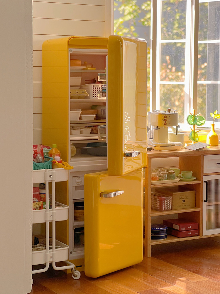1/6 Doll House Model Furniture - Kitchen Appliances Refrigerators recension och pris