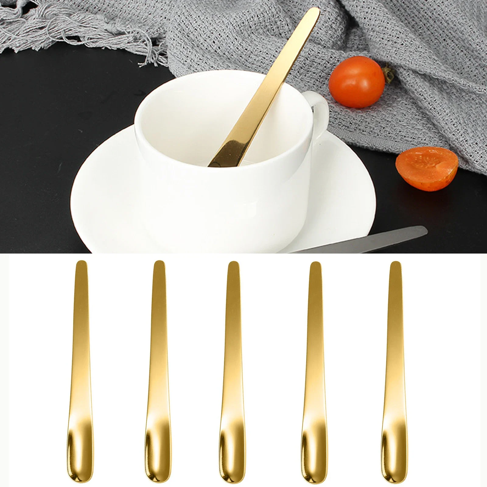 5PCS Coffee Spoon Stainless St - Kitchen Appliances B&Q recension och pris
