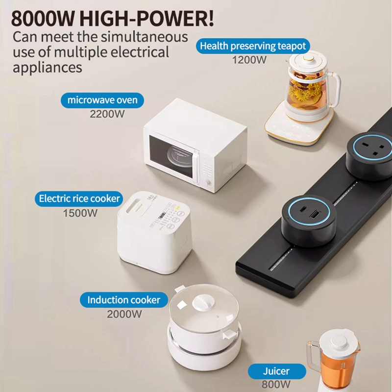 Socket Power Rail Socket Conce - Kitchen Appliances Uk recension och pris