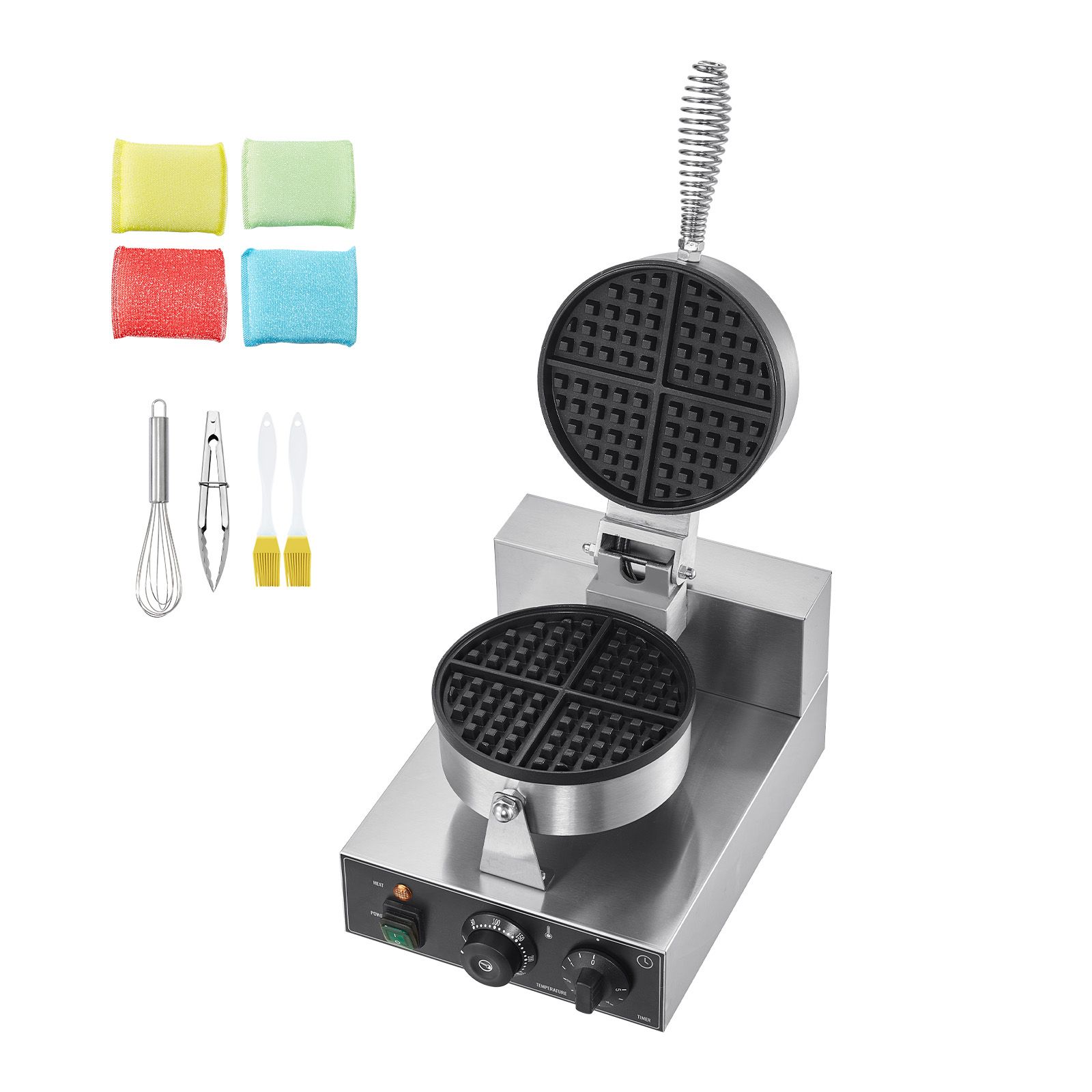 Commercial Waffle Maker, 1230W - Waffle Iron Belgian recension och pris