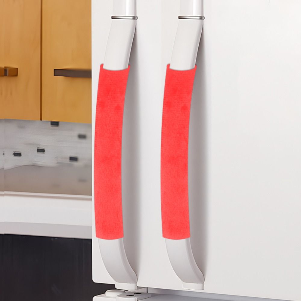2Pcs/Set Refrigerator Door Han - Kitchen Appliances With Red Knobs recension och pris