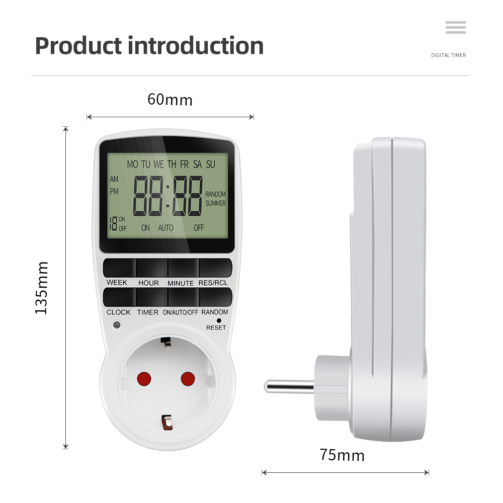 Digital Timer Switch Electroni - Kitchen Appliances Uk recension och pris
