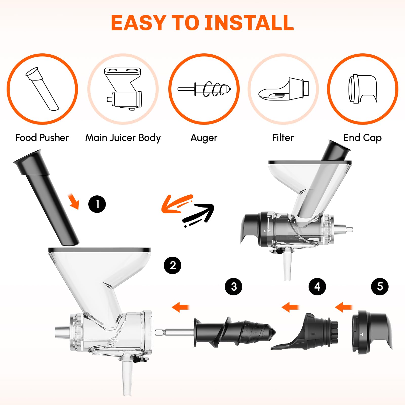 Masticating Juicer Attachment  - Kitchen Appliances Kitchenaid recension och pris