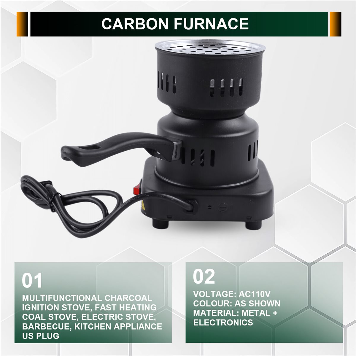 M10K Multifunctional Charcoal  - Kitchen Appliances Electric Stove recension och pris
