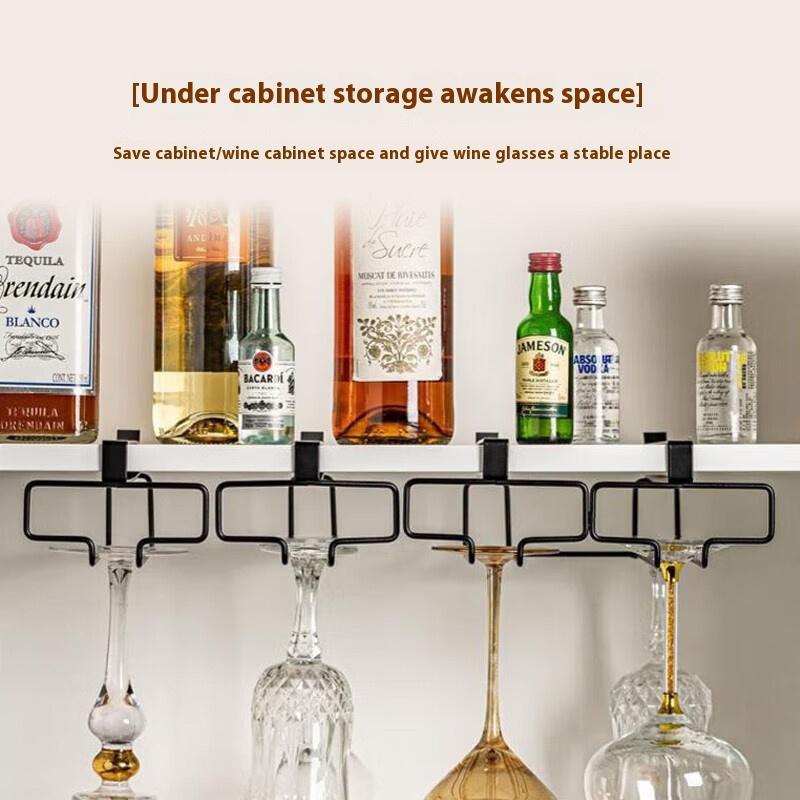 No Drilling Metal Wine Glass H - Kitchen Appliances Shelves recension och pris