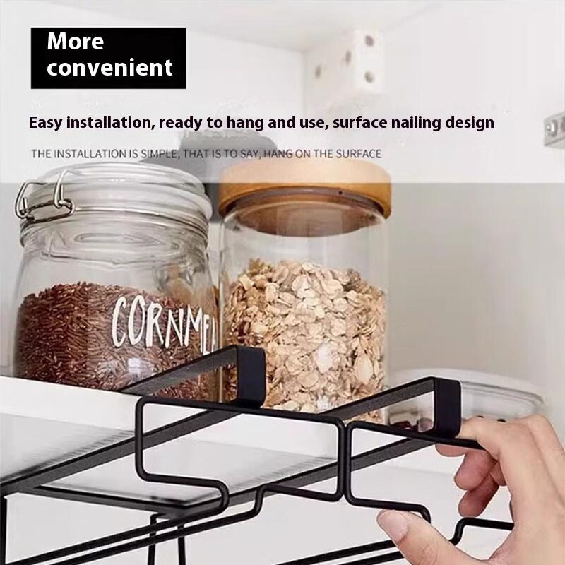 No Drilling Metal Wine Glass H - Kitchen Appliances Shelves recension och pris