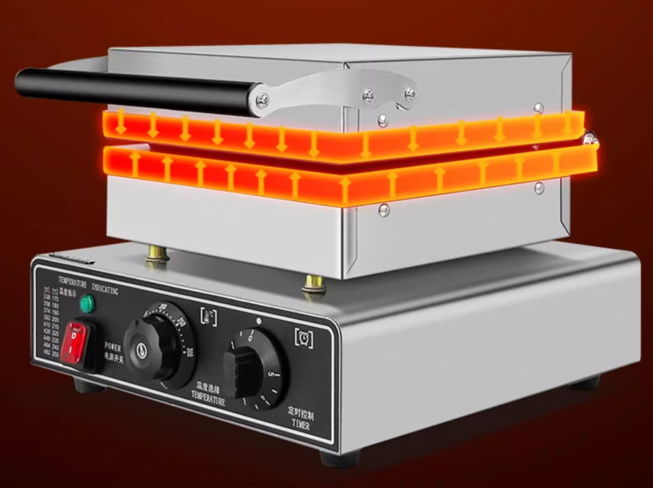 Commercial Square Belgian Waff - Waffle Iron Belgian recension och pris