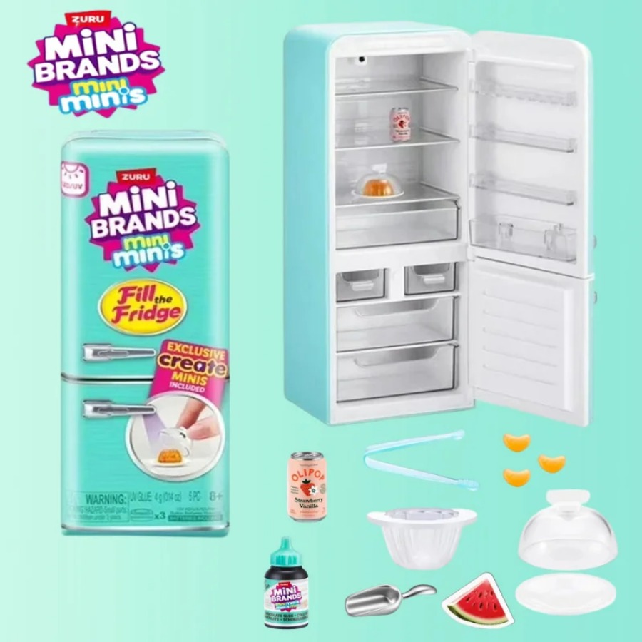 ZURU 5 Surprise Mini Fridge Ba - Kitchen Appliances Refrigerators recension och pris
