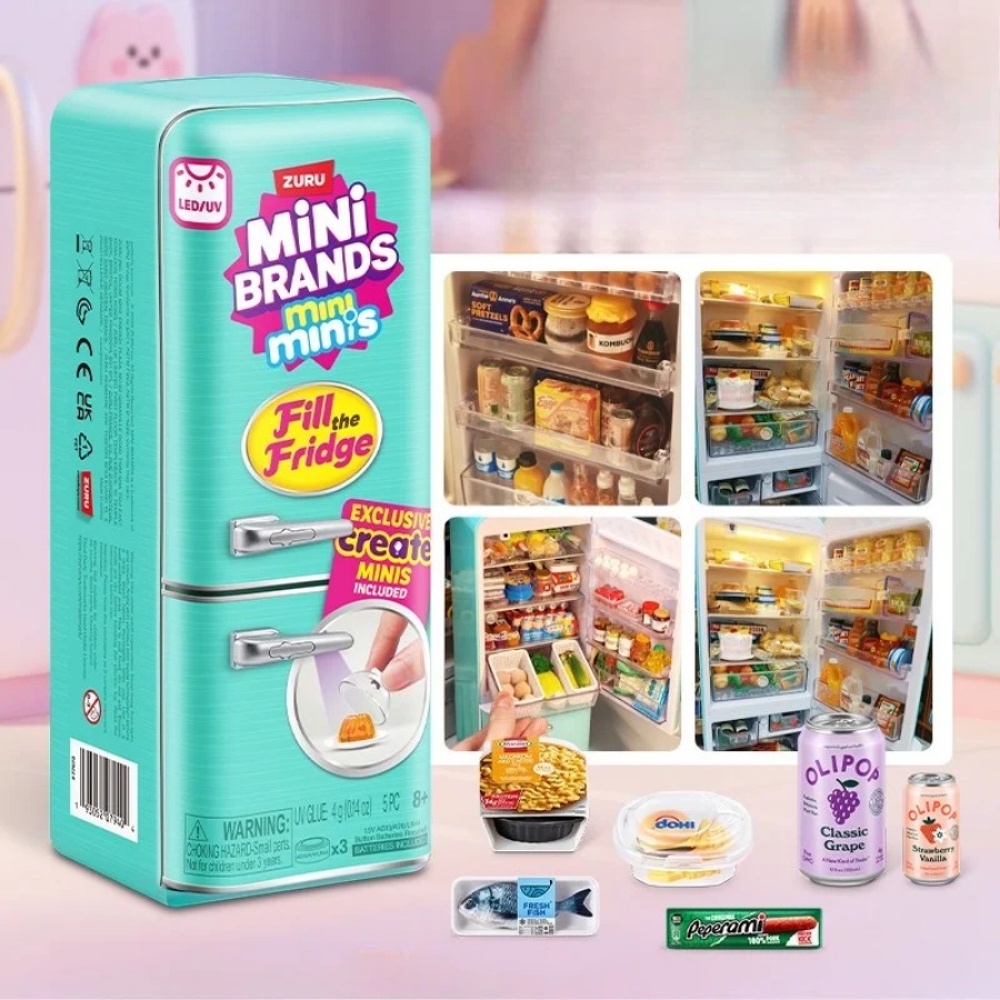 ZURU 5 Surprise Mini Fridge Ba - Kitchen Appliances Refrigerators recension och pris
