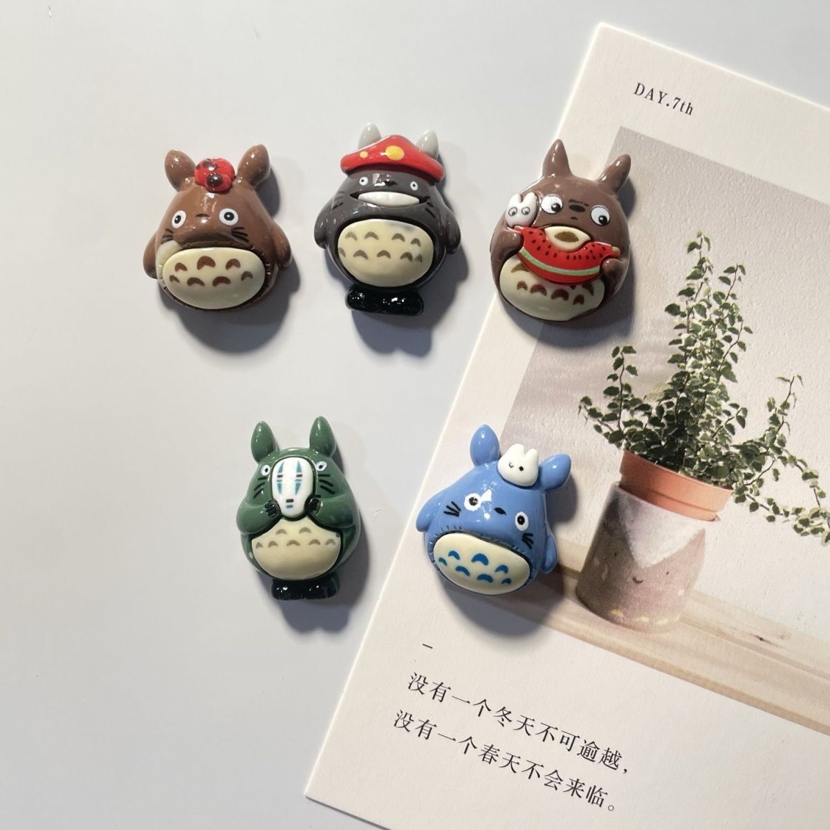 Totoro Anime Resin Fridge Magn - Kitchen Appliances Refrigerators recension och pris