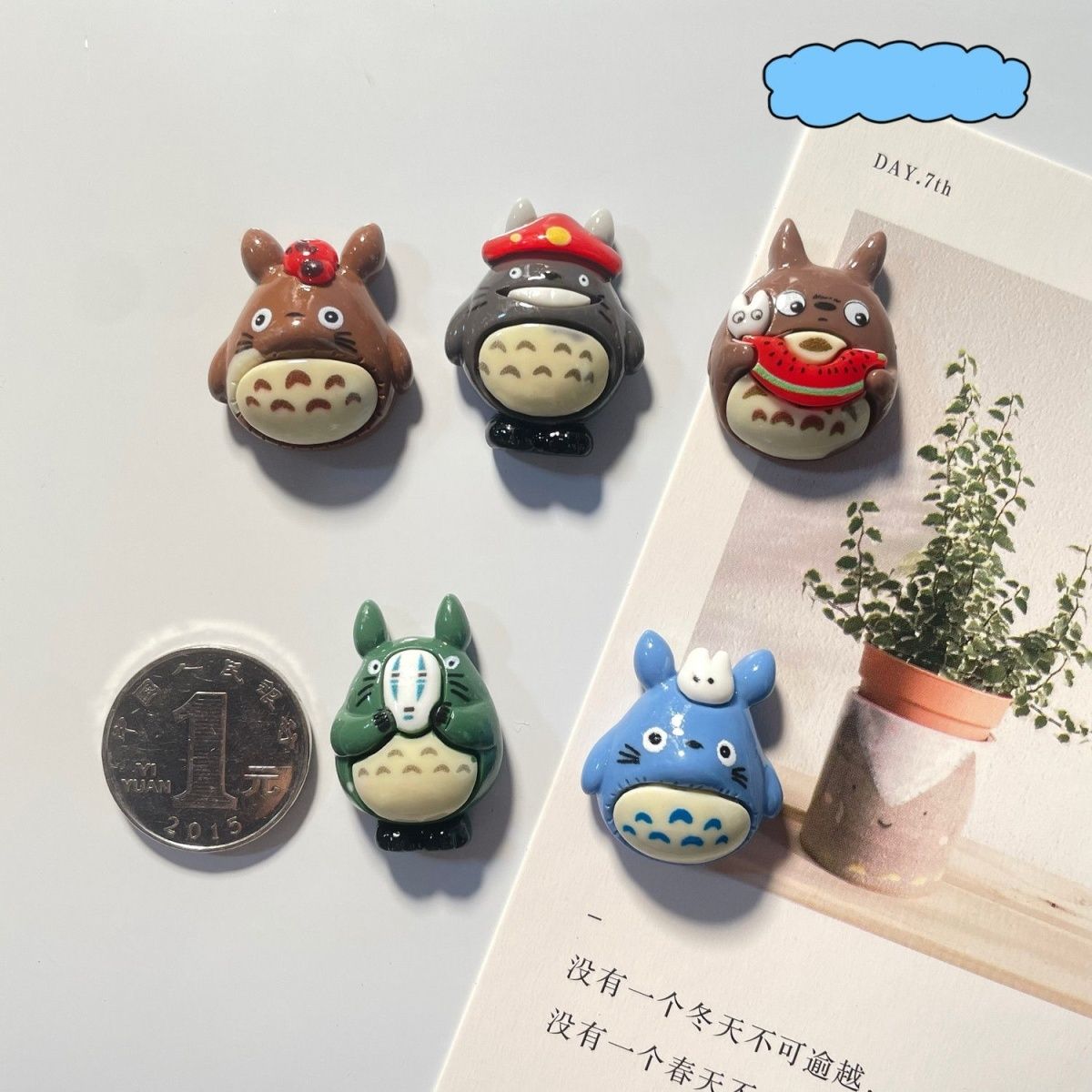 Totoro Anime Resin Fridge Magn - Kitchen Appliances Refrigerators recension och pris